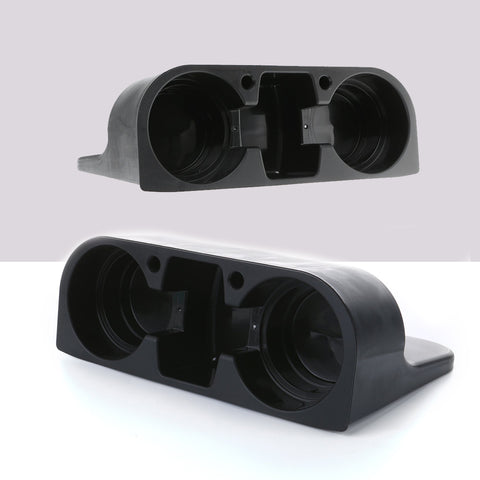 Car Seat Seam Wedge Storage Organizer Cup Holder Bottle Drink Phone Mount Stand Black Plastic, Universal Fit