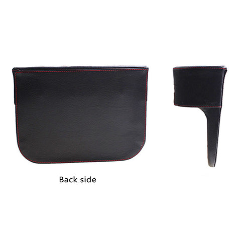 Car Seat Seam Wedge Storage Leather Organizer Cup Holder Drink Phone Mount Stand