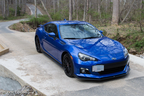 Bumper Tow Hook License Plate Mount Bracket Holder For Subaru BRZ WRX Toyota 86