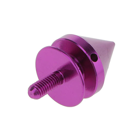 JDM Spike Alloy Thorn Quick Release Fastener Kit Bumper Trunk Fender Lids Purple