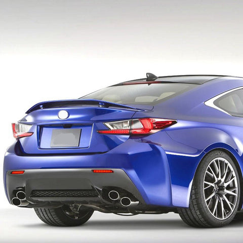 2x LED Red Lens Bumper Taillight Reflector Brake Lights For Lexus Toyota