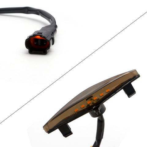 4pcs LED Amber Front Grille Lighting Assemblies Kit for 2014-2019 Toyota 4Runner TRD Pro Grille SR5 TRD off-road Limited TRO Pro - Smoked Lens