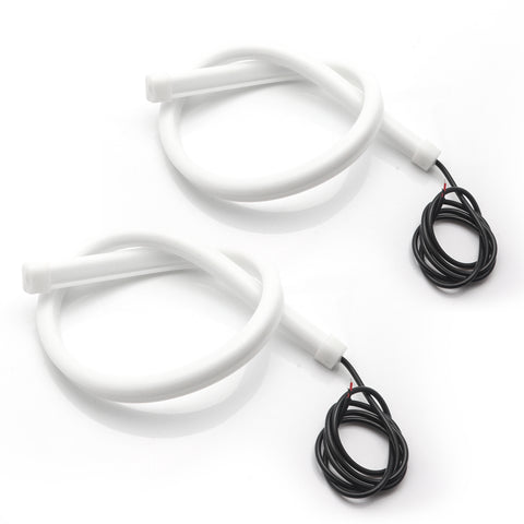 2pcs 11.8" / 18.5" Xenon White LED Headlight Daytime Running Light Strip LED Assembly for Honda Accord Sedan 2013-2015 Retrofit