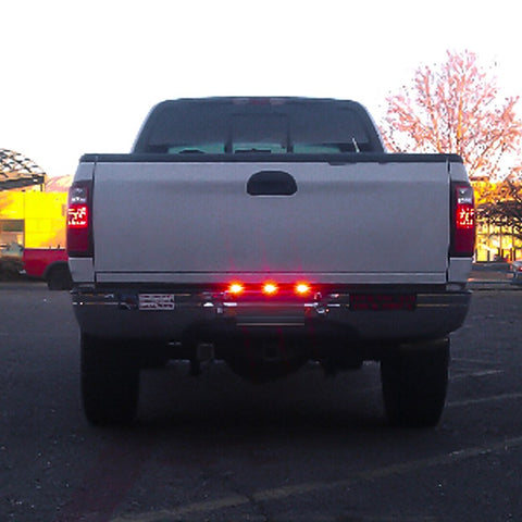 Smoked Lens 9-LED Truck Rear Tailgate or Trailer LED Light Bar Compatible With Ford F-150 F-250 F-350 F-450 Dodge RAM 1500 2500 3500 Chevy Silverado, GMC Sierra, etc