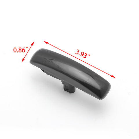 Smoked Dynamic LED Front Fender Side Marker Light Turn Signal Lamp Assembly Replacement For Range Rover Sport LR3 LR4 Discovery 3/Discovery 4 LR2 Freelander 2, Replace OEM Sidemarker Lamps