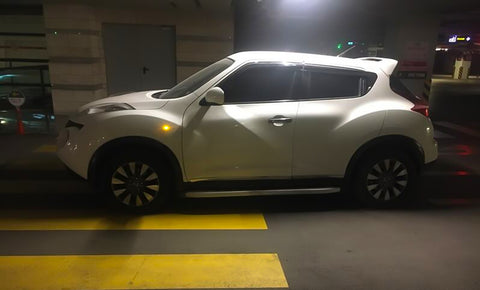 LED Dynamic Side Marker Turn Signal Light Lamp For Nissan Leaf Juke Qashqai Micra Cube Note Dualis March X-Trail