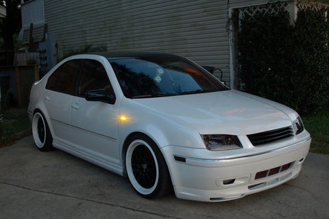 2PCS LED Side Indicator Marker Light Kit Turn Signal Sequential Lamp Bulbs Compatible for Volkswagen for VW MK4 GTI R32 Golf Jetta Bora B5 B5.5 Passat New Beetle