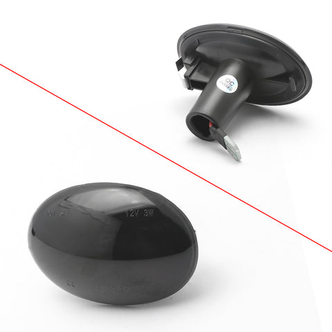 Amber LED Side Marker Light Turn Signal Dynamic Lamp Bulbs Compatible for MINI Cooper Gen2 R55 R56 R57 R58 R59, Replace OEM Side Marker Lights