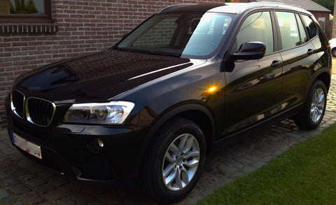 Smoke Lens Dynamic Amber LED Indicators Blinker Side Marker Turn Signal Light Running Sequential For BMW E90 E91 E92 E93 E60 E61 E46 E83 E81