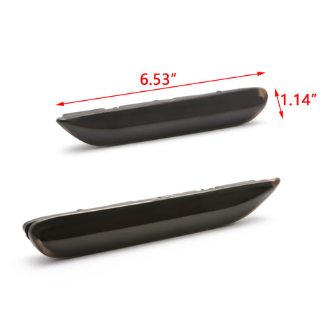 3D Optic Smoked Lens Rear Bumper Reflector Brake Tail Lights w/Sequential Turn Signal Lamps, Strobe Brake Lighting Kit For Infiniti Q50 QX56 QX60 QX80 Nissan Pathfinder Rogue, etc