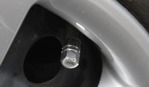 4pc Gun Metal / Chrome Silver / Black / Gold / Purple / Blue / Red Car Bike Wheel Tire Valve Stem Caps Dust Cover Alloy Universal Fit