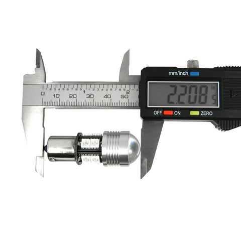 2x Amber / Yellow CREE 15W 1156 7506 1156A Car Turn Signal LED Light Bulbs