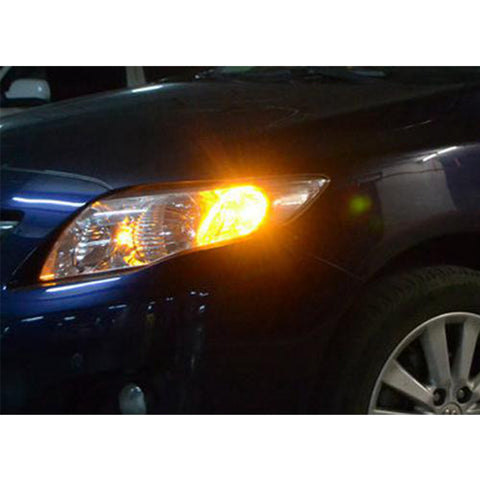 2x Amber / Yellow CREE 15W 1156 7506 1156A Car Turn Signal LED Light Bulbs