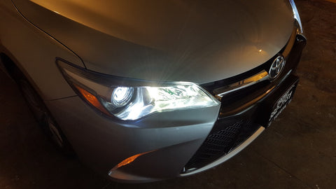 9006 9012 HB4 Xenon White 6000K LED DRL Headlight Conversion Kit For High/Low Beam