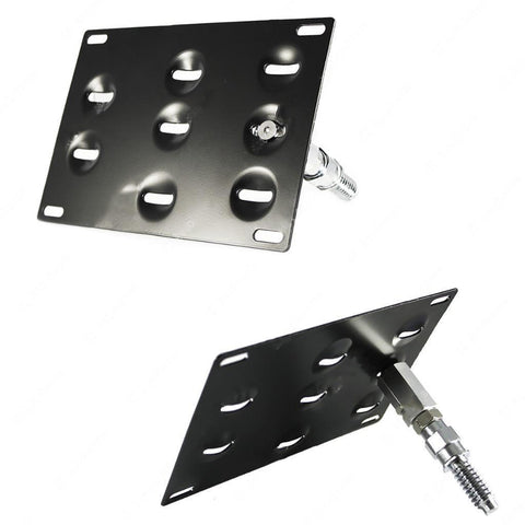 Bumper Tow Hook License Plate Mount Bracket for Porsche 911 Carerra 1994-2011 Black/ Gold/ Red