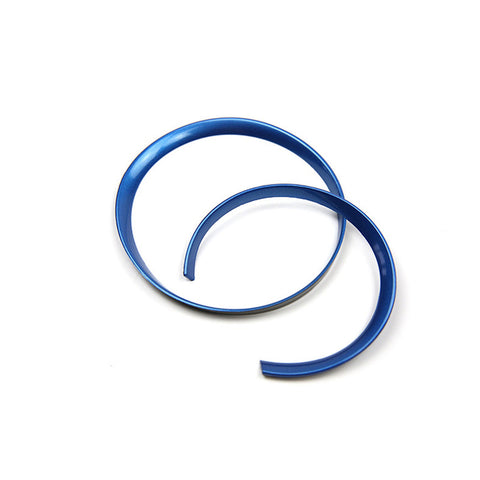 Dashboard Instrument Console Display Decor Ring for Porsche Macan 2014-2017 Red/ Blue/ Silver