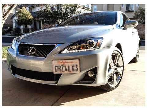 Black/ Gold/ Red Aluminum Bumper Tow License Plate Mount Bracket Direct Fit for Lexus IS 2006-2018, Lexus CT 2011-2017