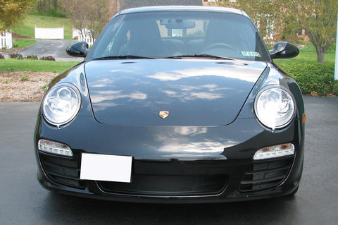 Bumper Tow Hook License Plate Mount Bracket for Porsche 911 Carerra 1994-2011 Black/ Gold/ Red