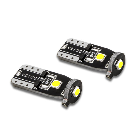 T10 168 194 LED License Plate Light Replacement 3030 SMD Bulbs Pure White 6000K