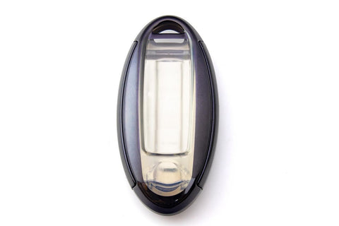 Black Soft TPU + Hard ABS Remote Smart Key Fob Shell Cover For Nissan 3 4 5 Buttons