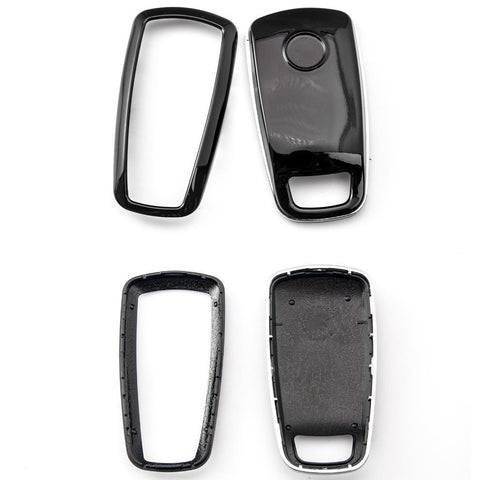Carbon Fiber Pattern/ Glossy Black/ Glossy Red/ Glossy White Key FOB Cover Shell Case for 2017+ Audi Keyless Remote