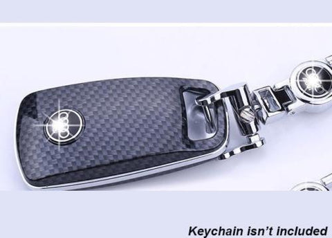 Carbon Fiber Pattern/ Glossy Black/ Glossy Red/ Glossy White Key FOB Cover Shell Case for 2017+ Audi Keyless Remote