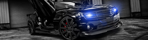 H13 9008 COB LED Headlight Conversion Kit High/Low Beam 6000LM HID Xenon White