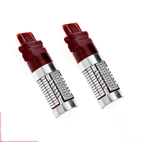 3157 White/Amber/Red Projector Lens 106-SMD LED Bulbs for Turn Signal Parking Corner Lights