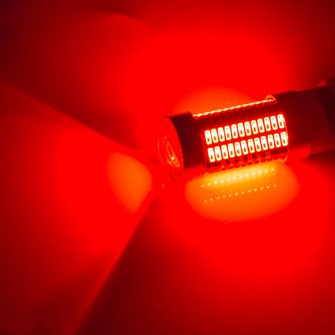 3157 White/Amber/Red Projector Lens 106-SMD LED Bulbs for Turn Signal Parking Corner Lights