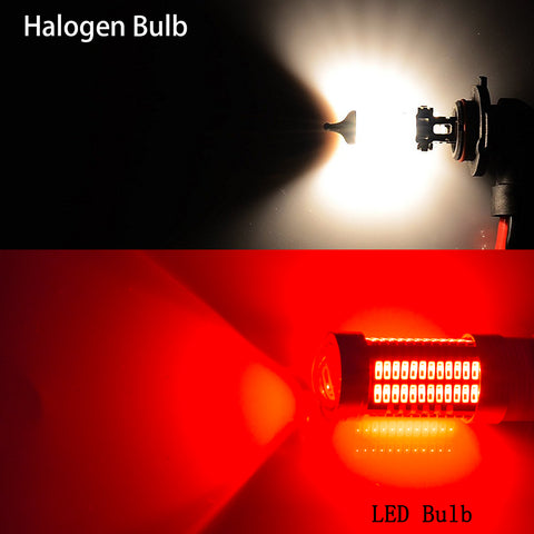 3157 White/Amber/Red Projector Lens 106-SMD LED Bulbs for Turn Signal Parking Corner Lights