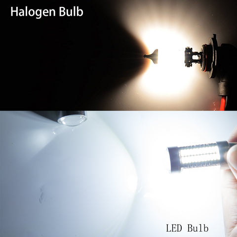 3157 White/Amber/Red Projector Lens 106-SMD LED Bulbs for Turn Signal Parking Corner Lights