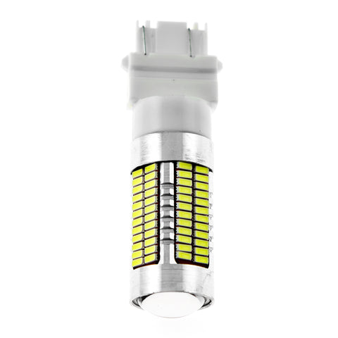 3157 White/Amber/Red Projector Lens 106-SMD LED Bulbs for Turn Signal Parking Corner Lights