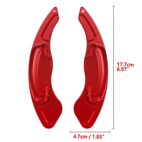 Red Aluminum Steering Wheel Paddle Shifter Extension For Honda Accord Civic 10th CRV