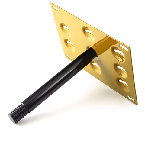 Front Bumper License Plate Tow Hook Bracket Kit for Chevy Camaro 2016-up Black/ Gold/ Red