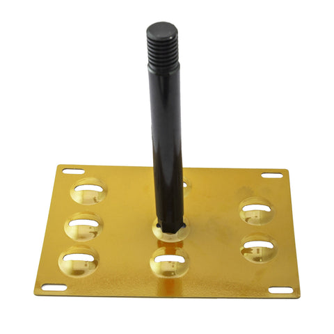 Black / Gold / Red License Plate Mounting Bumper Tow Hook Bracket for Mercedes GLK GLC GLE, Fit Porsche Macan 2014-2019, Fit Audi Q7 2016-up