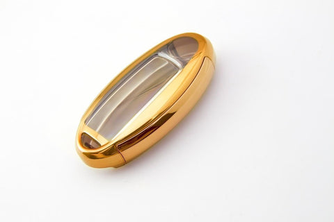 Black Soft TPU + Hard ABS Remote Smart Key Fob Shell Cover For Nissan 3 4 5 Buttons