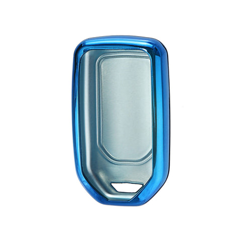 TPU Blue Shockproof Smart Key Fob Holder For Honda Honda CR-V CR-V FIT Civic