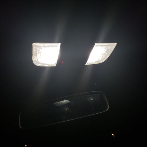 2006 - 2010 Infiniti M35 M37 M45 10 x-Light SMD LED Interior Lights Package Kit White \ Blue