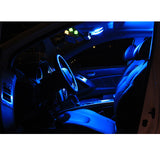 2010-2015 Hyundai Genesis Coupe 6x Interior LED Lights Package Kit White\ Blue