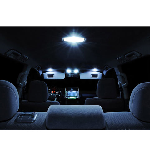 10x Light Bulbs SMD Interior LED Lights Package Kit For 2015 & up Chevy Colorado White\ Blue