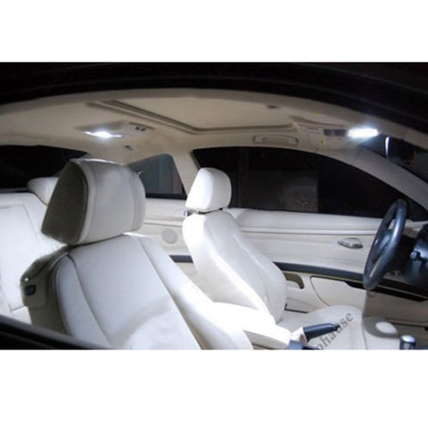 10x Light Bulbs SMD Interior LED Lights Package Kit For 2015 & up Chevy Colorado White\ Blue