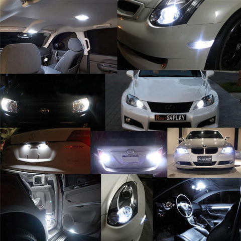 2011 - 2014 17x-Light SMD Full LED Interior Lights Package Kit for BMW F25 X3 White \ Blue