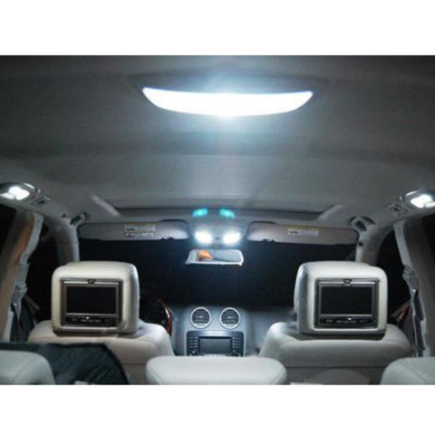 10x Light Bulbs SMD Interior LED Lights Package Kit For 2015 & up Chevy Colorado White\ Blue