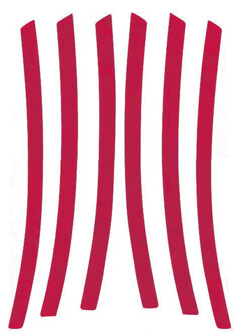 For Chevy Camaro L&R Side Vent Insert Black/ Brushed Silver/ Red/ White/ Matte Black Stripe Decal Inlay Sticker 2010 - 2015