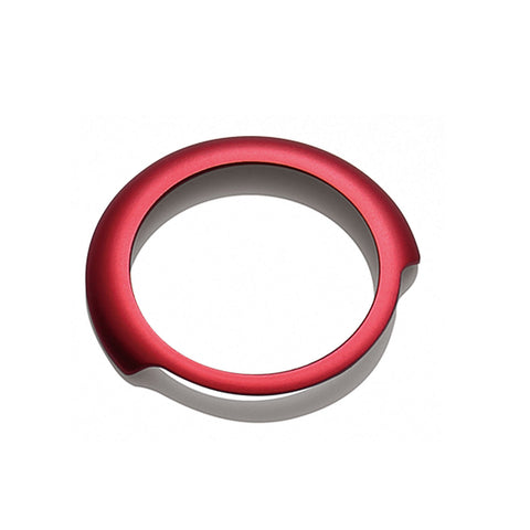 Engine Start Stop Button Cover Key Switch Aluminum Decor Ring Sticker for BMW 5 Series G30 2017-up Red/ Blue