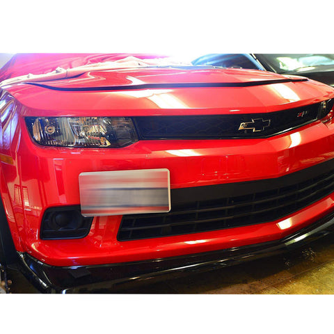 Front Bumper License Plate Tow Hook Bracket Kit for Chevy Camaro 2016-up Black/ Gold/ Red