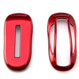 Carbon Fiber Pattern/ Glossy Black/ Glossy Red/ Glossy White Key FOB Cover Hard Shell Case for Tesla Model X Keyless Remote