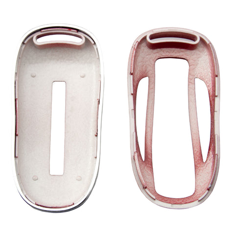 Carbon Fiber Pattern/ Glossy Black/ Glossy Red/ Glossy White Key FOB Cover Hard Shell Case for Tesla Model X Keyless Remote