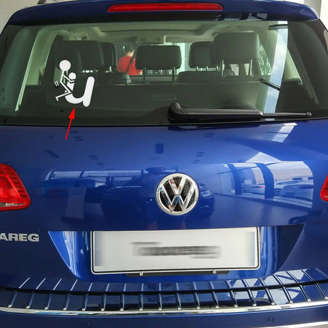 3x Funny fuck-It fuck-u JDM Illest Ricer Car Window Die-Cut Graphic Vinyl Decals for SUV Truck Car Bumper, Laptop, Wall, Mirror, Motorcycle