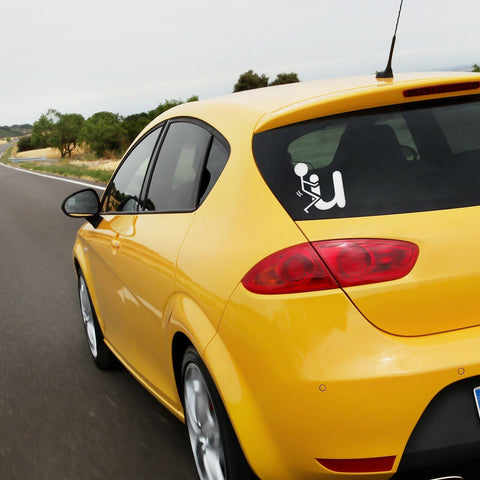 3x Funny fuck-It fuck-u JDM Illest Ricer Car Window Die-Cut Graphic Vinyl Decals for SUV Truck Car Bumper, Laptop, Wall, Mirror, Motorcycle